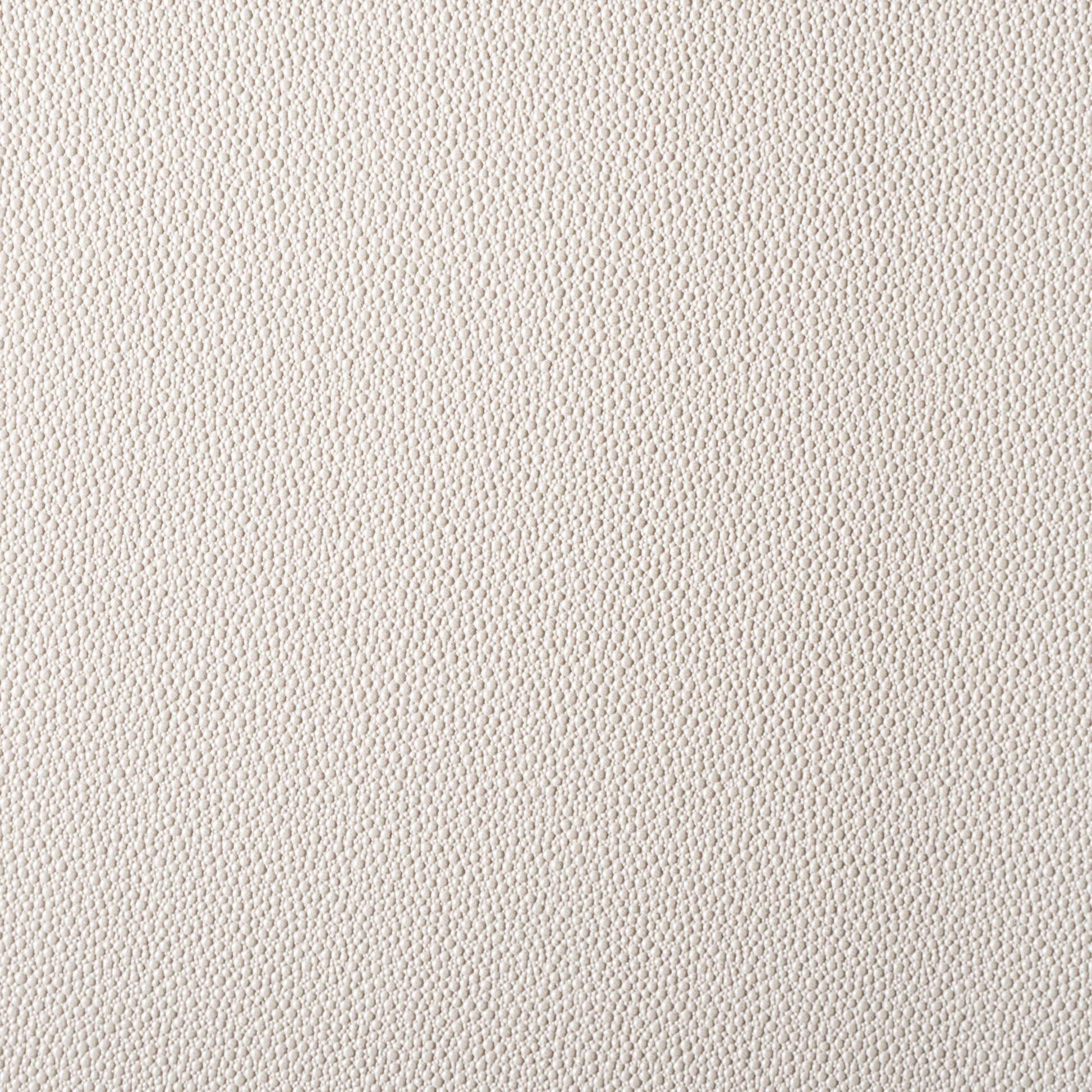 Grey-silver vegan leather (vinyl) with a plain texture; close-up of the smooth surface.