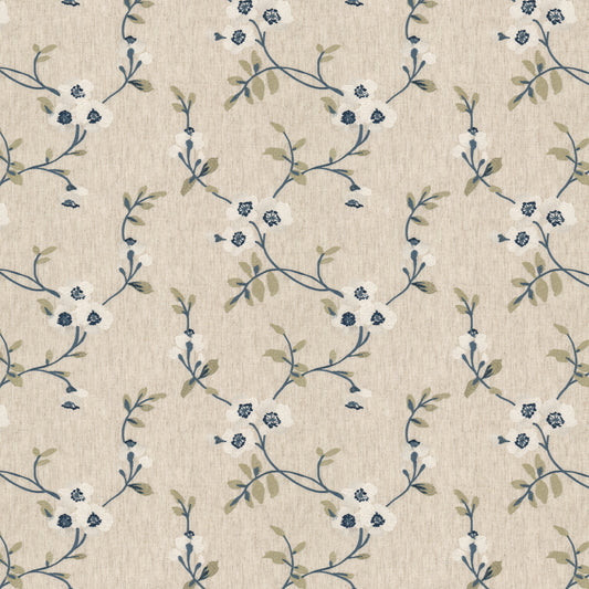STOUT TEXTILES  MULTIPURPOSE,EMBROIDERIES TRANSITIONAL,, FLORAL COLONIAL,COPEN,DELFT   - OUTS-2