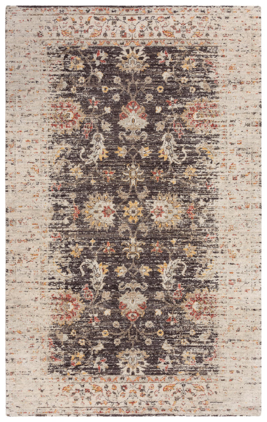 5' x 8' traditional rug.
