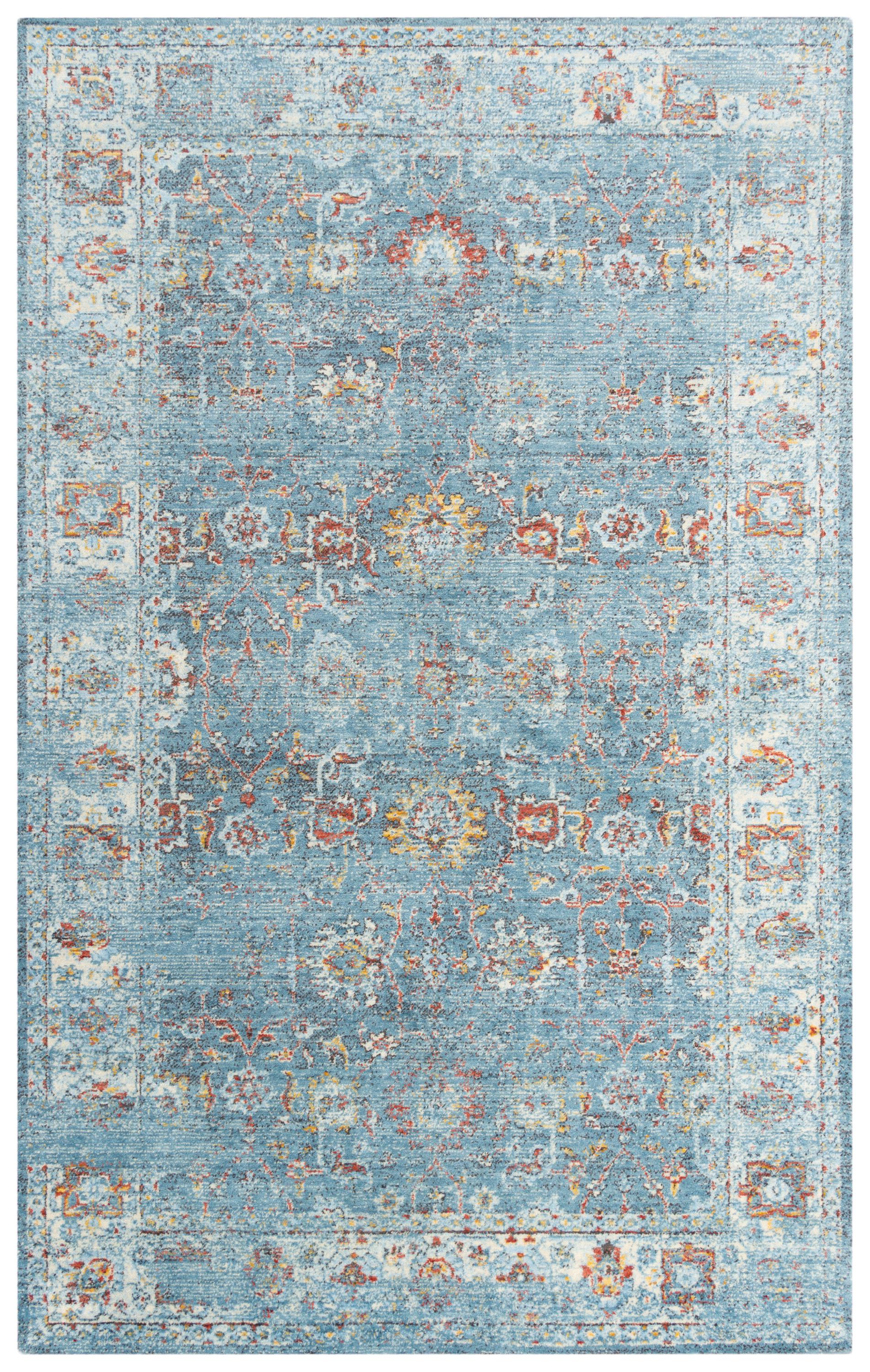 Traditional rug, 5' x 8'.