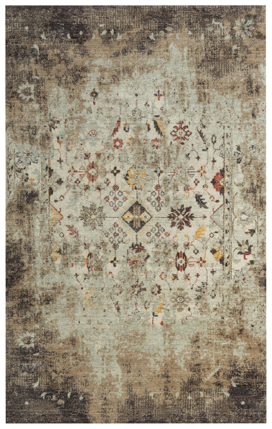 Rug, 10' x 13', transitional style.