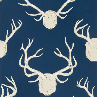 LEE JOFA ANTLERS PAPER PRINT---ANIMAL/INSECTS STORMYP   - P2017102.50.0