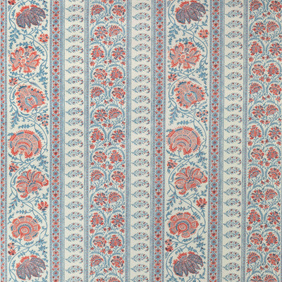 LEE JOFA INDIENNES STRIPE WP PRINT--PAISLEY-STRIPES RED,BLUE,   - P2022111.195.0