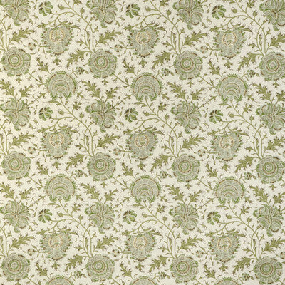 LEE JOFA INDIENNES FLORAL WP PRINT--BOTANICAL & FLORAL- GREEN,GREEN,   - P2022112.316.0