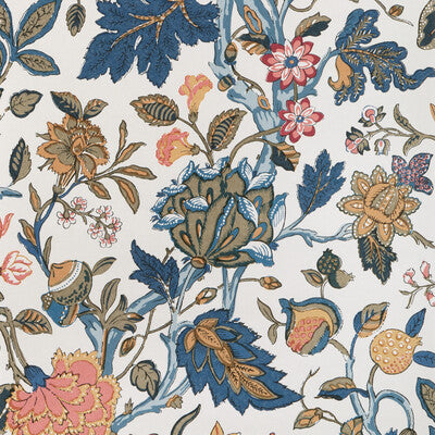 LEE JOFA HAZELWOOD PAPER PRINT--BOTANICAL & FLORAL- INDIGO   - P2023119.55.0