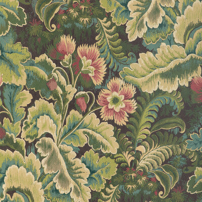 LEE JOFA BARWICK PAPER PRINT--BOTANICAL & FLORAL- GREEN,BEIGE,RED   - P2023122.630.0