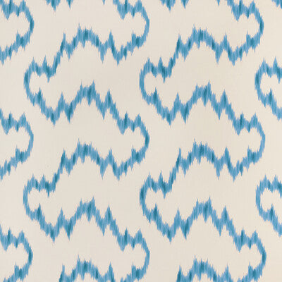 LEE JOFA MALLORCAN IKAT WP PRINT---IKAT/SOUTHWEST/KILIMS IVORY,INDIGO,BLUE   - P2023129.516.0