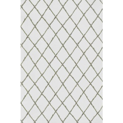 LEE JOFA BARE TWIG TRELLIS WP PRINT---LATTICE/SCROLLWORK GREEN,WHITE,   - P2025106.130.0