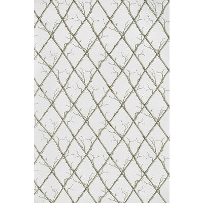 LEE JOFA TWIG TRELLIS WP PRINT---LATTICE/SCROLLWORK GREEN,SAGE,WHITE   - P2025108.123.0