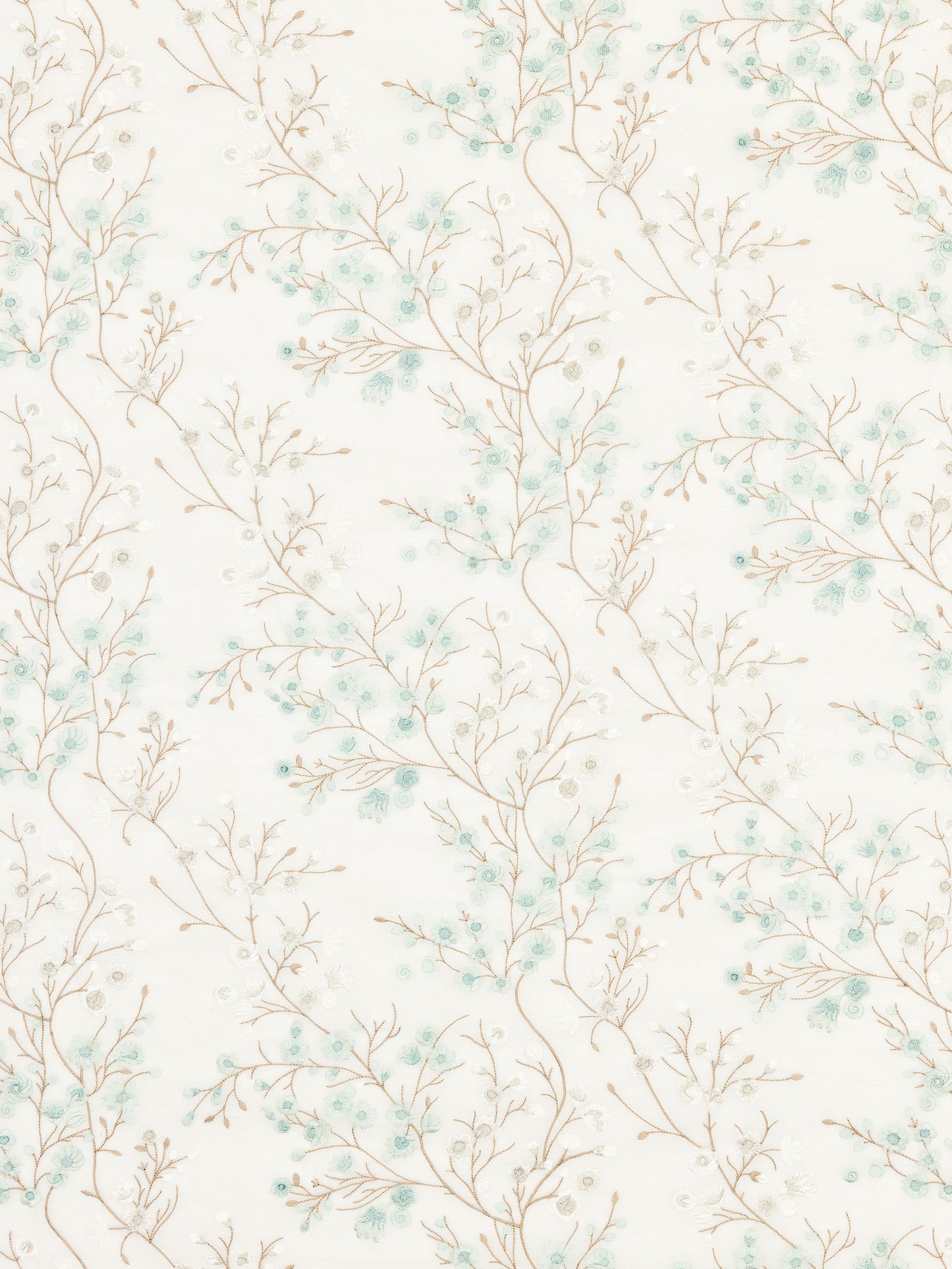 SCALAMANDRE  LILETTE SHEER FABRIC CELADON   - P4 00039863