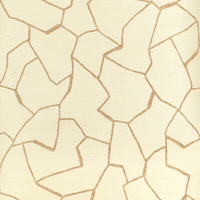 DONGHIA W-BARK CLOTH PRINT-GRASSCLOTH--MODERN IVORY,YELLOW,   - P6021100.4.0