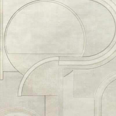 DONGHIA METROPOLIS PRINT--GEOMETRIC-METALLIC IVORY,GREY,METALLIC   - P6021124.11.0