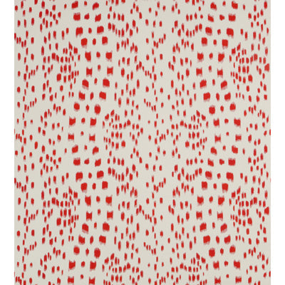 BRUNSCHWIG & FILS LES TOUCHES PRINT--ANIMAL/INSECTS-ANIMAL SKINS BURGUNDY/RED,BEIGE,   - P8012138.19.0