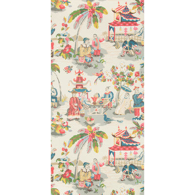 BRUNSCHWIG & FILS XIAN PRINT---FIGURATIVE MULTI,BLUE,RED   - P8019102.157.0