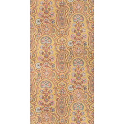 BRUNSCHWIG & FILS SARAYA PRINT---PAISLEY MULTI,YELLOW,BURGUNDY   - P8020100.4593.0