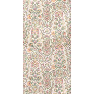 BRUNSCHWIG & FILS SARAYA PRINT---PAISLEY MULTI,PINK,TURQUOISE   - P8020100.7354.0