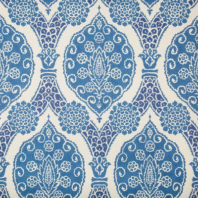 BRUNSCHWIG & FILS SUFERA PRINT---DAMASK BLUE,BLUE,   - P8020103.55.0