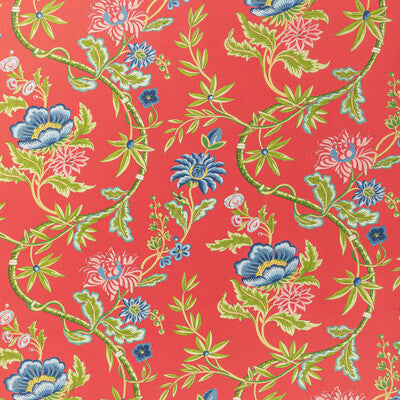 BRUNSCHWIG & FILS VERONIQUE PRINT---BOTANICAL & FLORAL RED,MULTI,BLUE   - P8020111.19.0