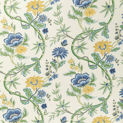 BRUNSCHWIG & FILS VERONIQUE PRINT---BOTANICAL & FLORAL MULTI,BLUE,YELLOW   - P8020111.5040.0