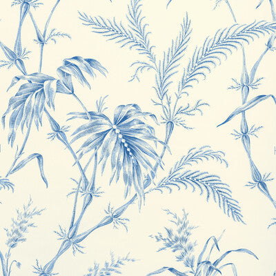 BRUNSCHWIG & FILS LAUZIERE PRINT---BOTANICAL & FLORAL BLUE,LIGHT BLUE,   - P8020113.5.0