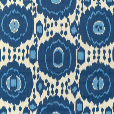 BRUNSCHWIG & FILS MAYENNE PRINT---IKAT/SOUTHWEST/KILIMS BLUE,BLUE,   - P8020114.5.0