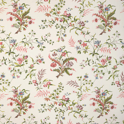 BRUNSCHWIG & FILS CHANCAY PRINT---BOTANICAL & FLORAL IVORY,MULTI,MULTI   - P8023105.1630.0