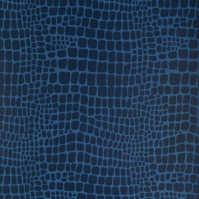 BRUNSCHWIG & FILS CROC PRINT---ANIMAL SKINS BLUE,DARK BLUE,   - P8023114.50.0