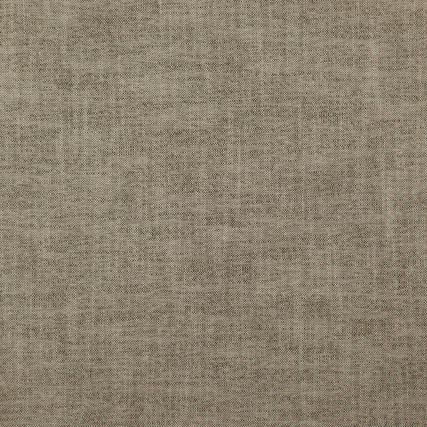 Brown linen-like woven fabric texture with visible threads; upholstery fabric.