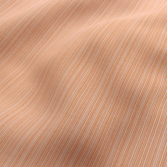 JF Fabrics FibreGuard Outdoor PACIFIC 26 Fabric Stripe Orange, White  Stripe, Outdoor - 9467826 J9301