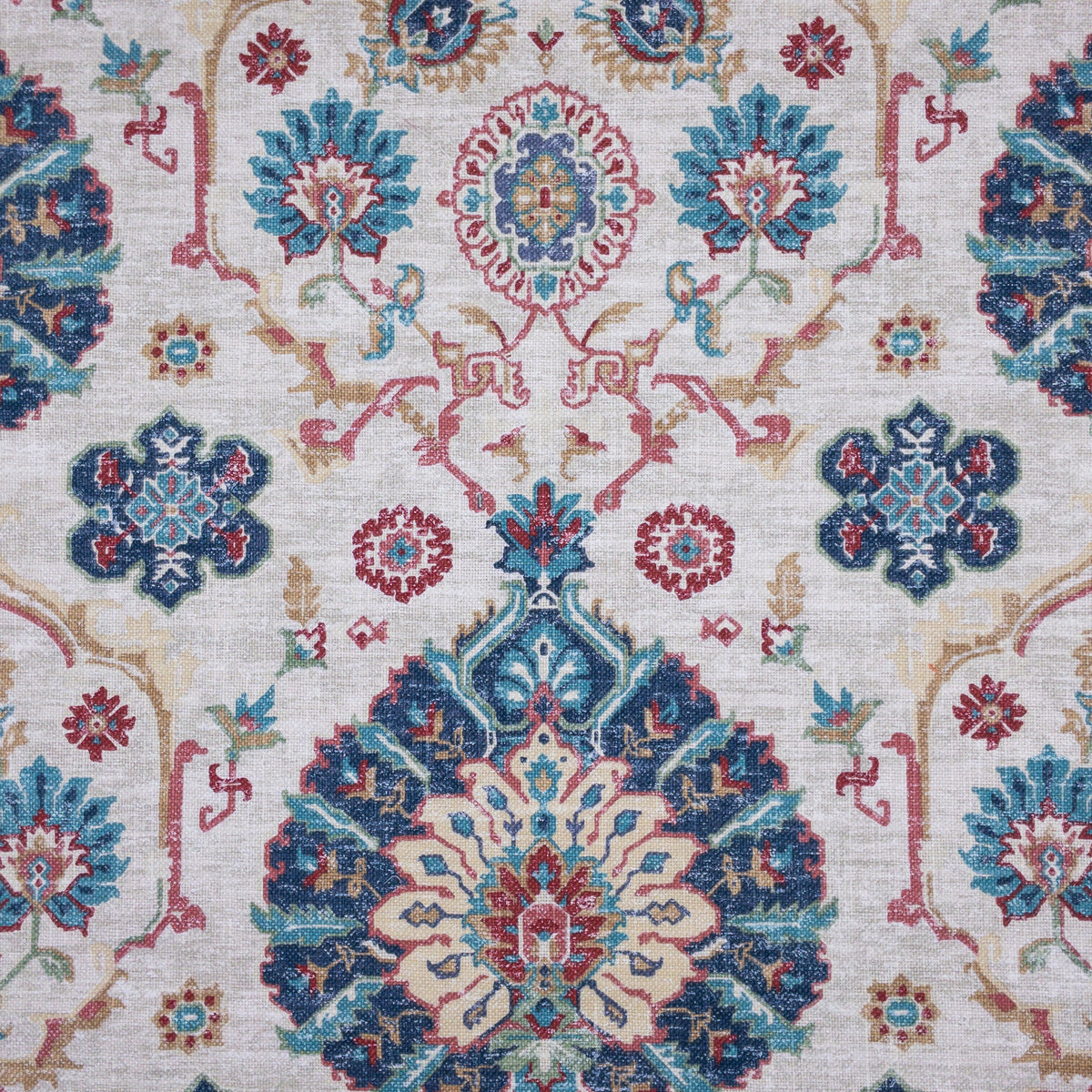 STOUT TEXTILES  MULTIPURPOSE,PRINT TRADITIONAL, MEDALLION MAUVE   - PAMP-1