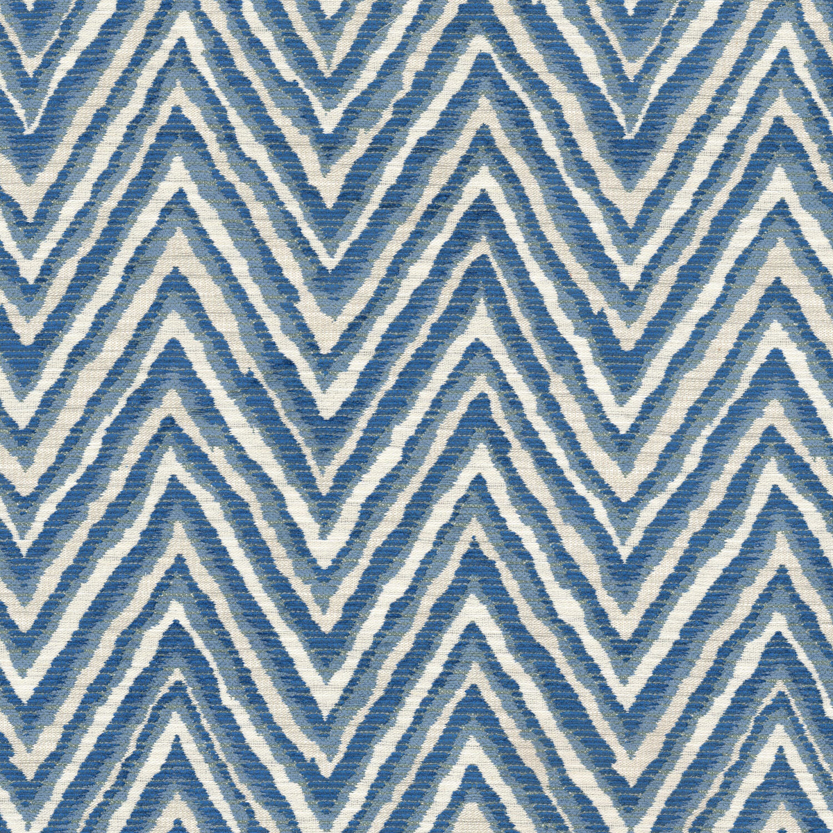 STOUT TEXTILES  UPHOLSTERY,CHENILLE  ROYAL   - PANA-3