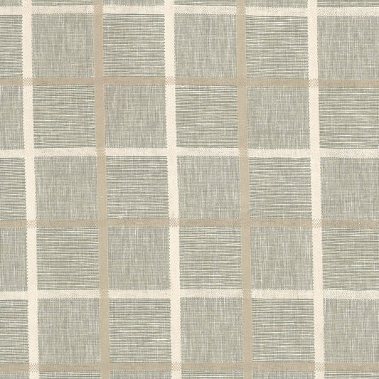 STOUT TEXTILES  UPHOLSTERY,CHENILLE TRADITIONAL, PLAID/CHECK FERN,MOSS   - PAPY-1