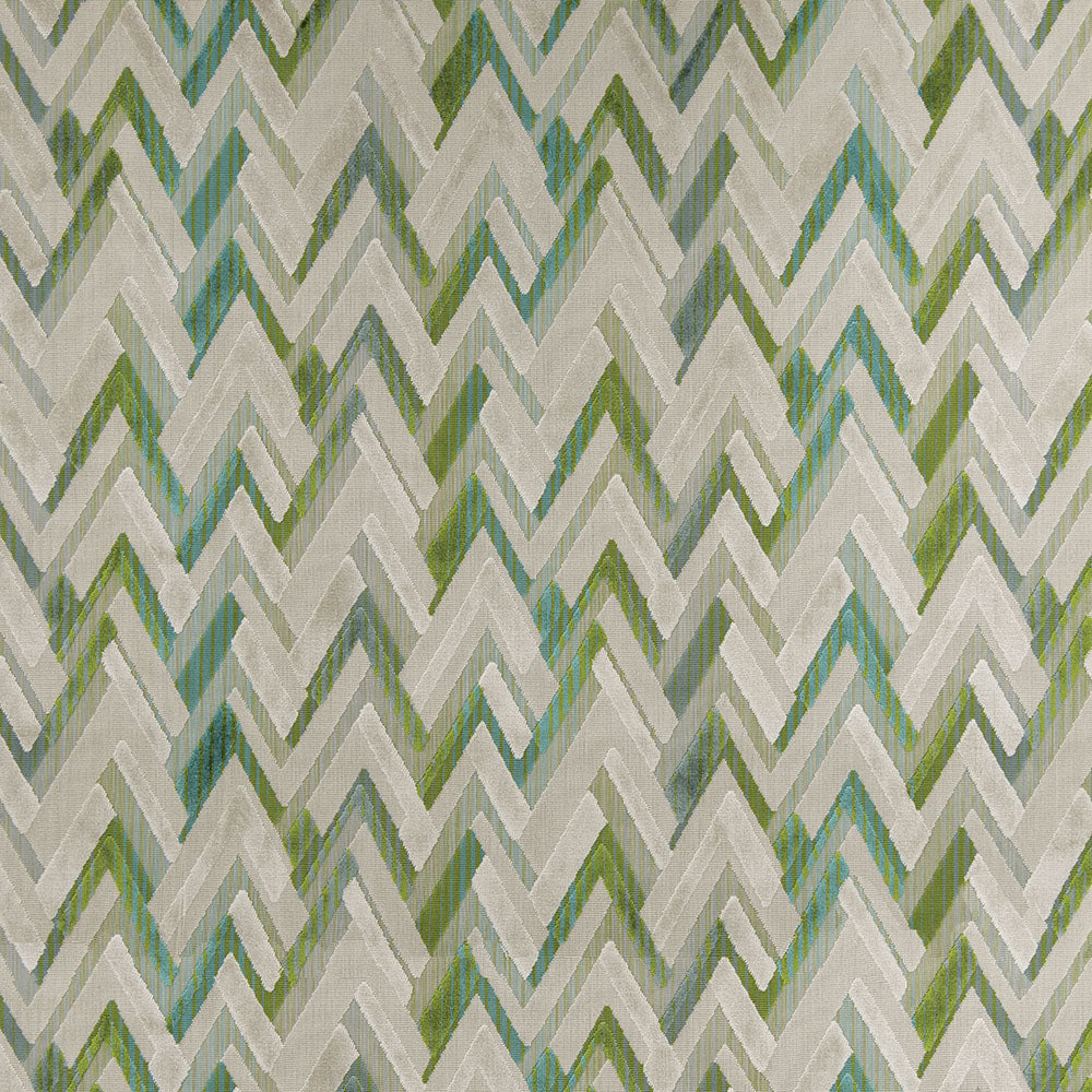 NICHOLASJOHN INC NJ-SKYLINES Seaglass Chevron,Geometric   Fabric - NJ25-2574