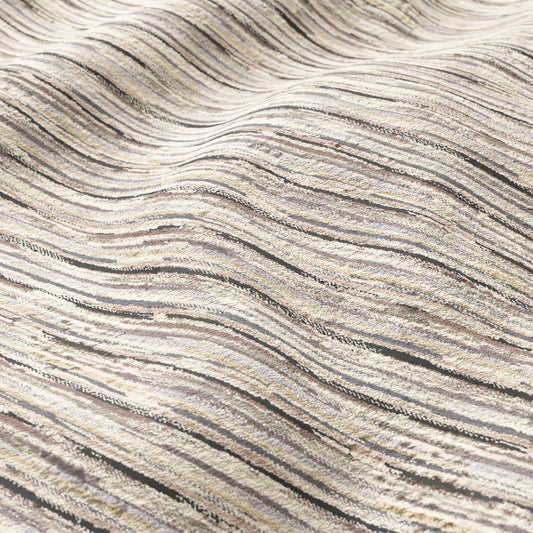 JF Fabrics PARADE 56 Fabric Stripe, Strie, Transitional Grey, Taupe  Velvet - 8998956 J9181