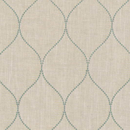 STOUT TEXTILES  MULTIPURPOSE,EMBROIDERIES TRADITIONAL, OGEE SEAFOAM,SEAMIST   - PARE-1