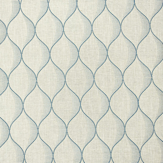STOUT TEXTILES  MULTIPURPOSE,EMBROIDERIES TRADITIONAL, OGEE BLUEBIRD,FRENCHBLUE   - PARE-3