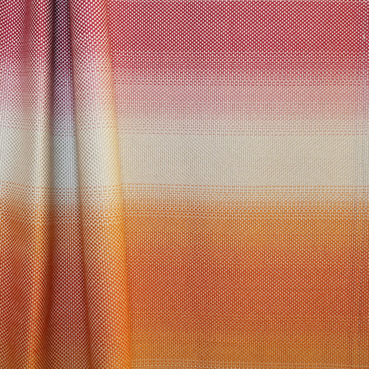 JF Fabrics JF Studio PARLOR 25 Fabric Traditional,Transitional,Contemporary,Ombre,Stripe Creme,Beige,Multi,Orange,Rust,Pink  Jacquard,Texture - 5479025 SJ101