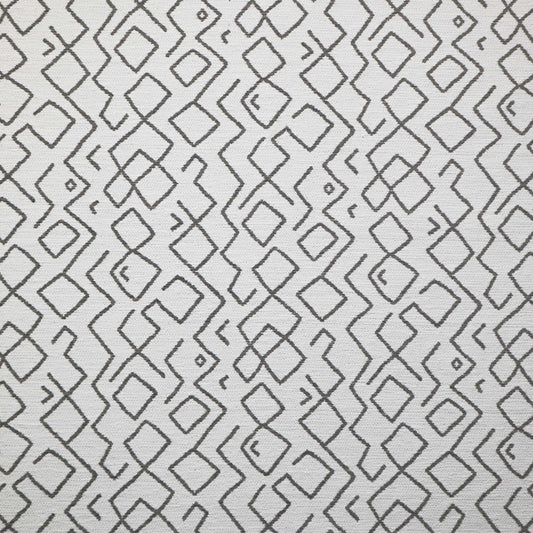 JF Fabrics Inside Out PASSPORT 93 Fabric Geometric,Texture,Contemporary Grey, White  Jacquard, Boucle, Outdoor - 9030693 J9211