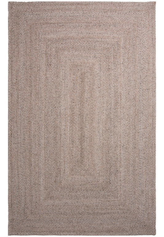 Pavilion transitional rug, 5' x 8', on floor.