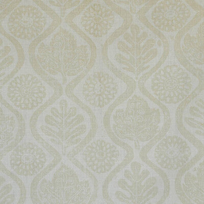 LEE JOFA OAKLEAVES PRINT--BOTANICAL & FLORAL-MODERN WHITE,BEIGE,   - PBFC-3502.16.0