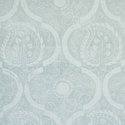 LEE JOFA PERSIAN LEAF PRINT--BOTANICAL & FLORAL-GLOBAL LIGHT BLUE,WHITE,   - PBFC-3503.13.0