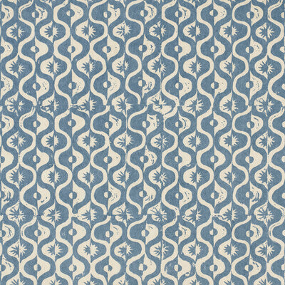 LEE JOFA SMALL MEDALLION WP PRINT--- BLUE,BLUE,   - PBFC-3523.5.0