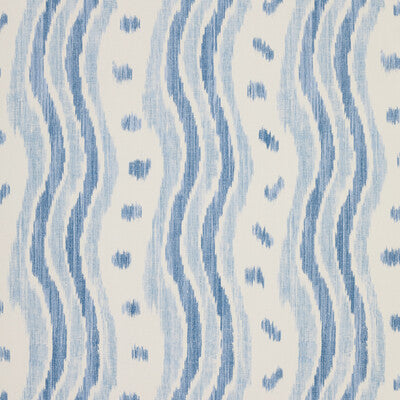 LEE JOFA IKAT STRIPE WP PRINT--IKAT/SOUTHWEST/KILIMS-STRIPES BLUE,BLUE,   - PBFC-3531.155.0