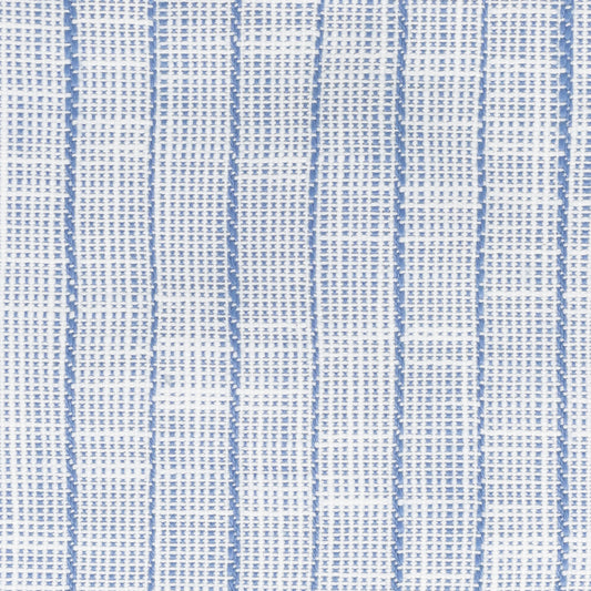 STOUT TEXTILES  UPHOLSTERY,WOVENS TRADITIONAL, STRIPE BLUE/WHITE   - PECO-1
