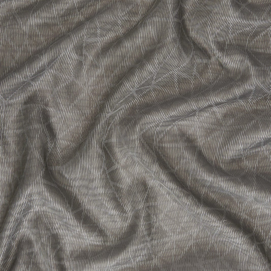 JF Fabrics PEKOE 96 Fabric Traditional,Transitional,Contemporary,Geometric Grey/Silver  Wide Width,Jacquard,Sheer - 7487196 J8231
