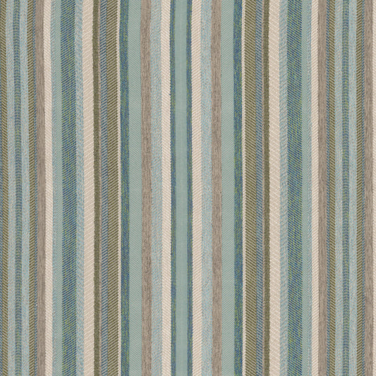 STOUT TEXTILES  UPHOLSTERY,WOVENS TRADITIONAL, STRIPE SEAGLASS   - PENL-3