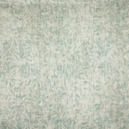STOUT TEXTILES  MULTIPURPOSE,JACQUARD TRANSITIONAL,, FLORAL CELADON   - PERF-1