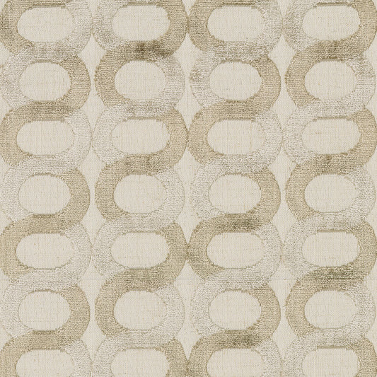 NICHOLASJOHN INC NJ-ETERNAL Flax Geometric   Fabric - NJ25-2612