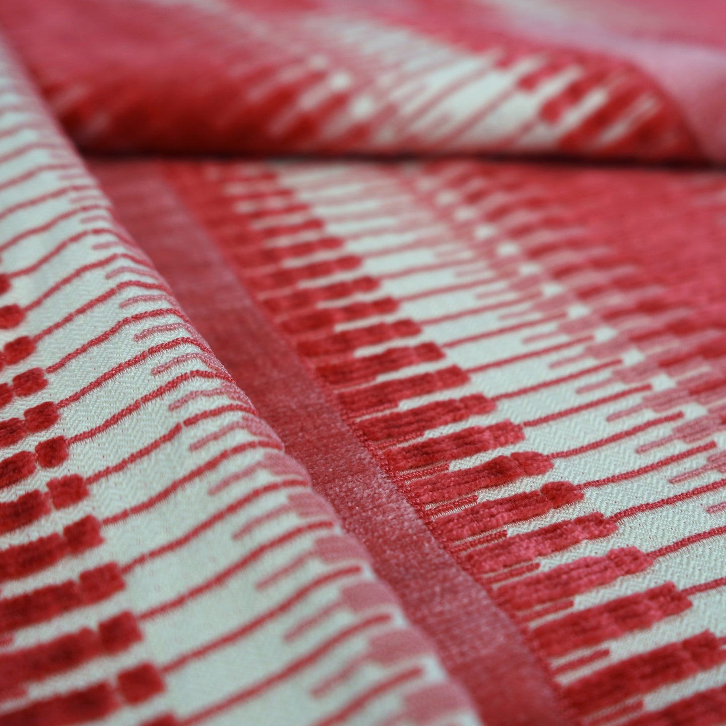 JF Fabrics JF Studio PIANO 43 Fabric Traditional,Transitional,Contemporary,Stripe Pink  Texture,Velvet - 7631543 SJ101