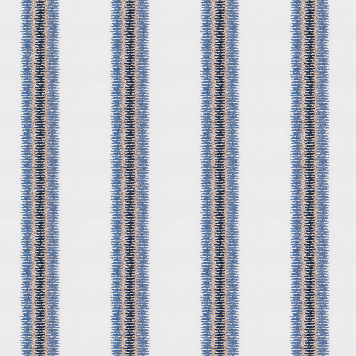 STOUT TEXTILES  MULTIPURPOSE,EMBROIDERIES TRANSITIONAL,, STRIPE HARBOR,LAKE   - PICC-3